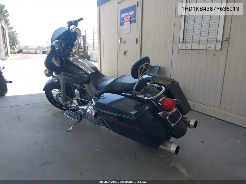 2007 Harley-Davidson Flhx California VIN: 1HD1KB4387Y636013 Lot: 45517992
