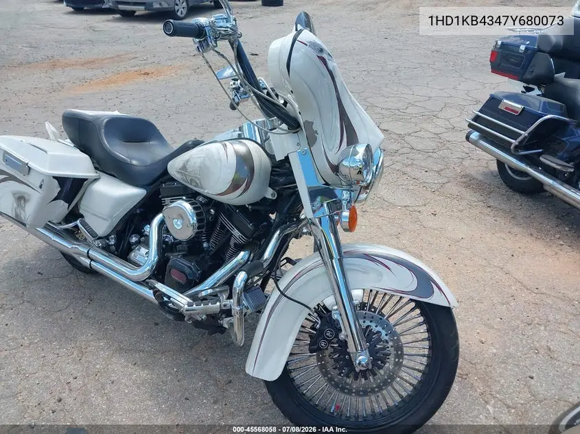 2007 Harley-Davidson Flhx California VIN: 1HD1KB4347Y680073 Lot: 45568058