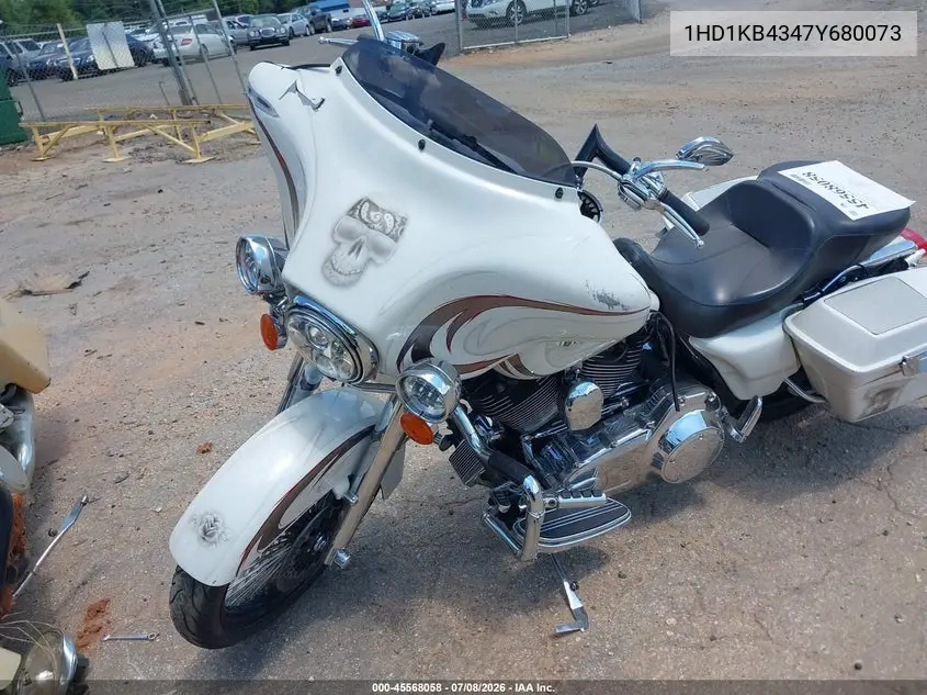 2007 Harley-Davidson Flhx California VIN: 1HD1KB4347Y680073 Lot: 45568058
