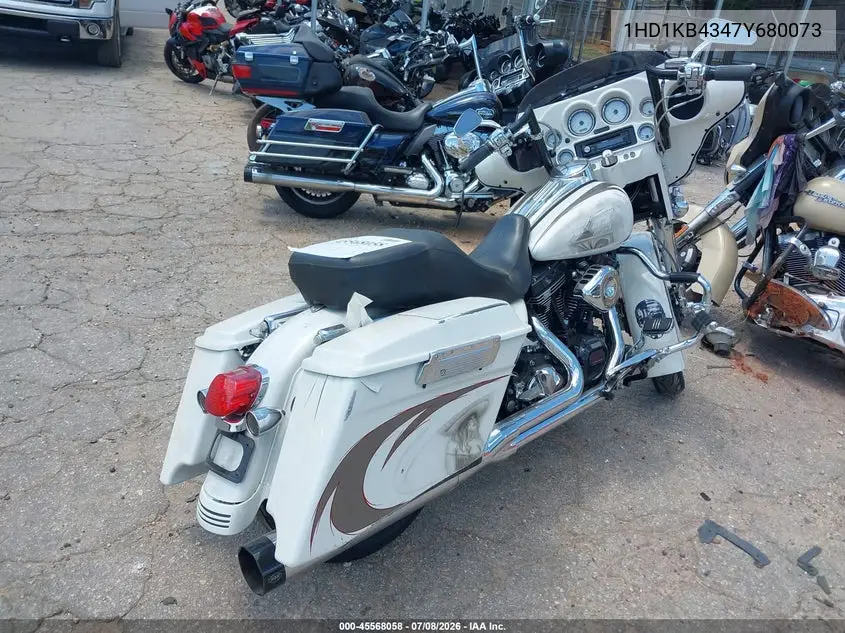 2007 Harley-Davidson Flhx California VIN: 1HD1KB4347Y680073 Lot: 45568058