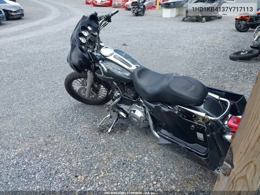 2007 Harley-Davidson Flhx VIN: 1HD1KB4137Y717113 Lot: 45583483