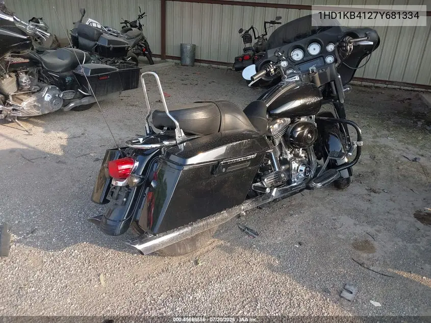2007 Harley-Davidson Flhx VIN: 1HD1KB4127Y681334 Lot: 45668556