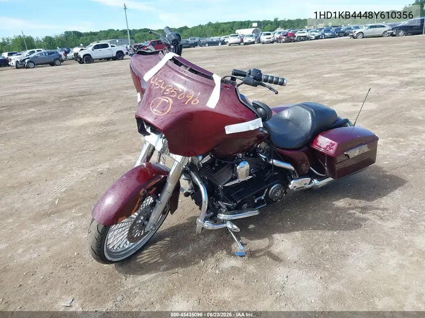 2008 Harley-Davidson Flhx 105Th Anniversary Edition VIN: 1HD1KB4448Y610356 Lot: 45435096