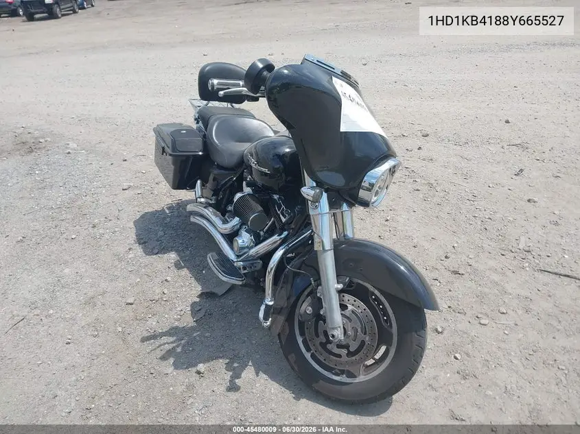 2008 Harley-Davidson Flhx VIN: 1HD1KB4188Y665527 Lot: 45480009