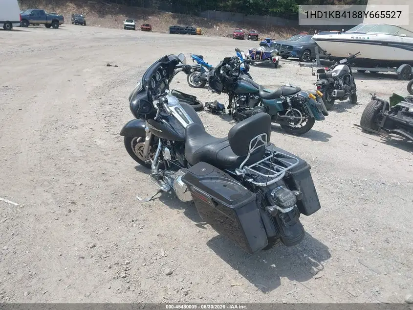 2008 Harley-Davidson Flhx VIN: 1HD1KB4188Y665527 Lot: 45480009