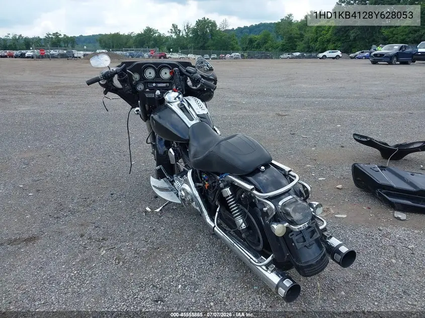 2008 Harley-Davidson Flhx VIN: 1HD1KB4128Y628053 Lot: 45555865