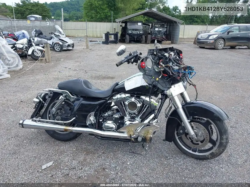 2008 Harley-Davidson Flhx VIN: 1HD1KB4128Y628053 Lot: 45555865