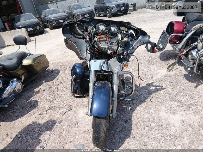 2008 Harley-Davidson Flhx VIN: 1HD1KB4158Y632887 Lot: 45613379