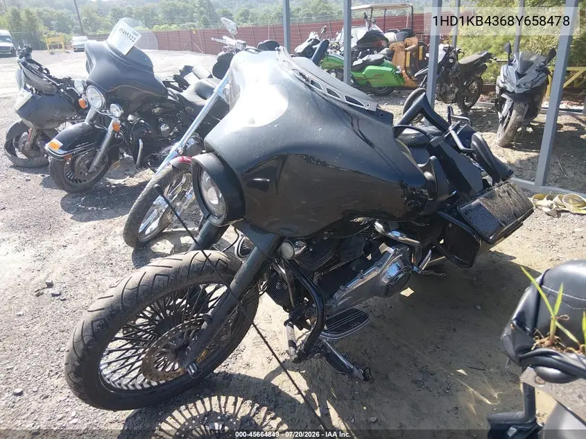 2008 Harley-Davidson Flhx VIN: 1HD1KB4368Y658478 Lot: 45664849