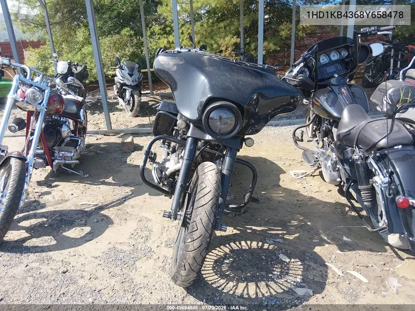 2008 Harley-Davidson Flhx VIN: 1HD1KB4368Y658478 Lot: 45664849
