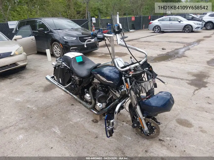 2009 Harley-Davidson Flhx VIN: 1HD1KB4109Y658542 Lot: 44934493