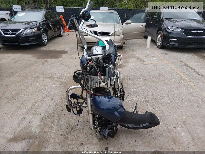 2009 Harley-Davidson Flhx VIN: 1HD1KB4109Y658542 Lot: 44934493