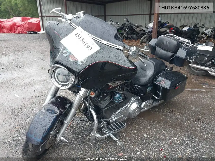 2009 Harley-Davidson Flhx VIN: 1HD1KB4169Y680836 Lot: 45156193