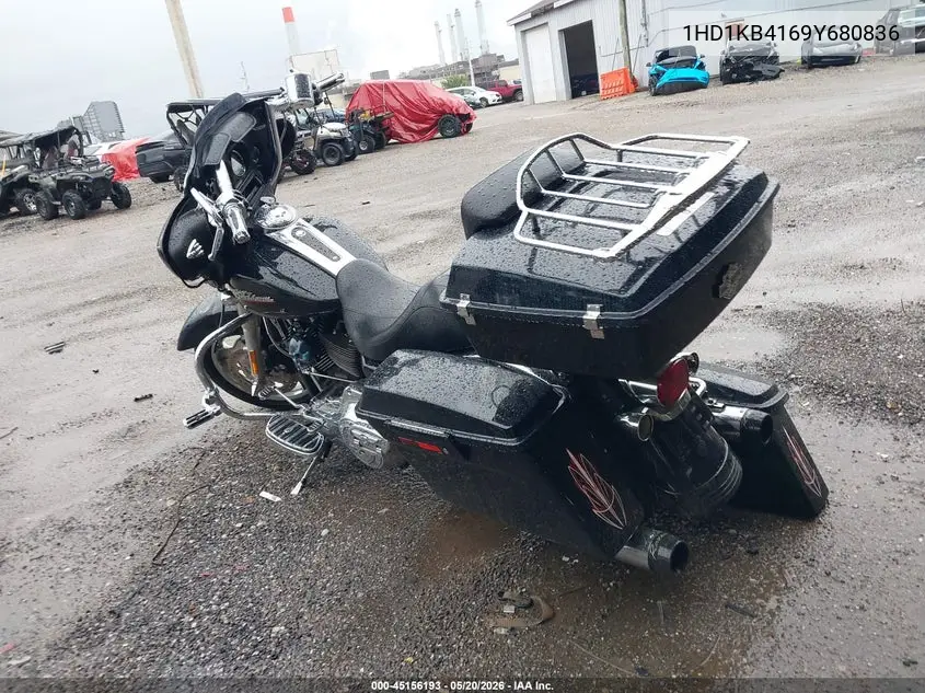2009 Harley-Davidson Flhx VIN: 1HD1KB4169Y680836 Lot: 45156193