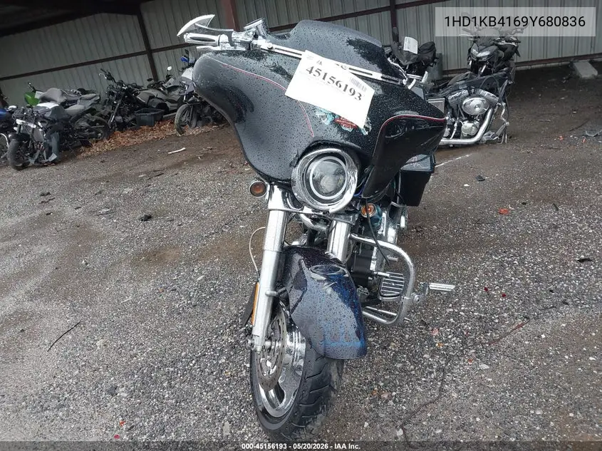 2009 Harley-Davidson Flhx VIN: 1HD1KB4169Y680836 Lot: 45156193