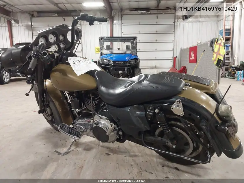 2009 Harley-Davidson Flhx VIN: 1HD1KB4169Y610429 Lot: 45351121