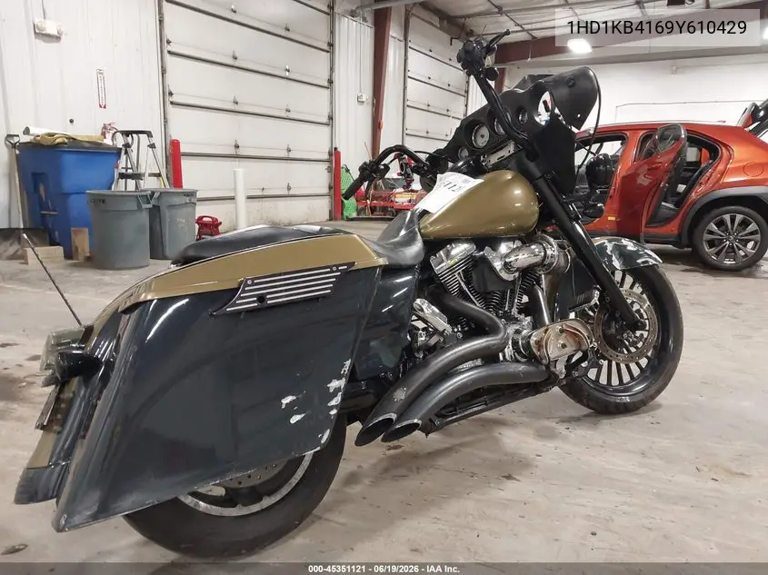 2009 Harley-Davidson Flhx VIN: 1HD1KB4169Y610429 Lot: 45351121