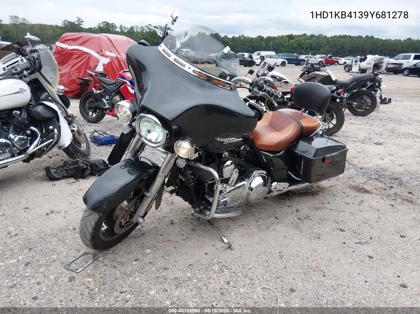 2009 Harley-Davidson Flhx VIN: 1HD1KB4139Y681278 Lot: 45395960
