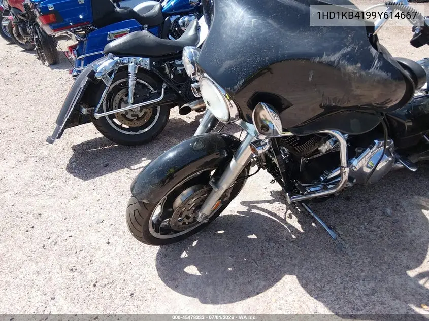 2009 Harley-Davidson Flhx VIN: 1HD1KB4199Y614667 Lot: 45478333