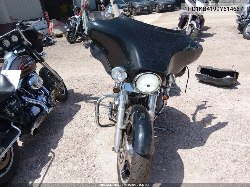 2009 Harley-Davidson Flhx VIN: 1HD1KB4199Y614667 Lot: 45478333