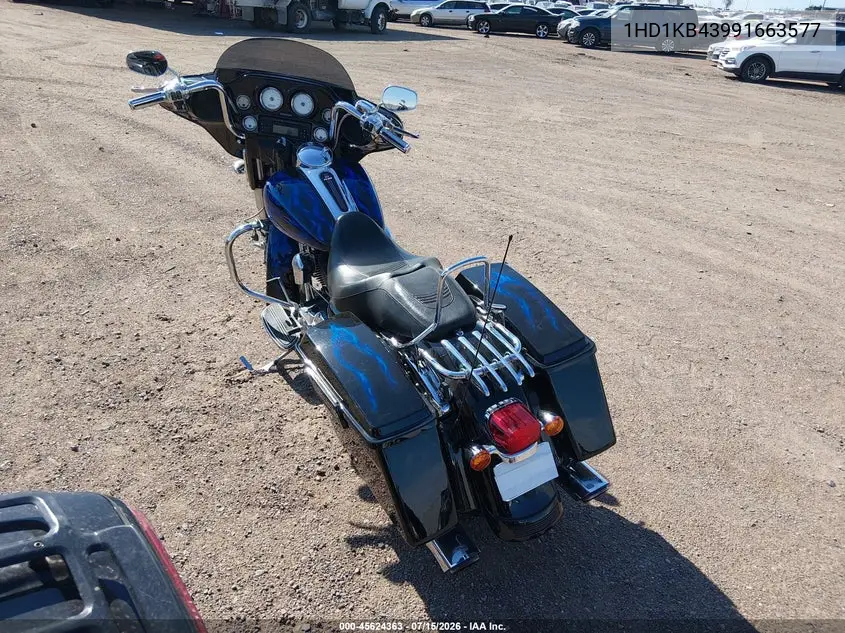 2009 Harley-Davidson Flhx VIN: 1HD1KB43991663577 Lot: 45624363