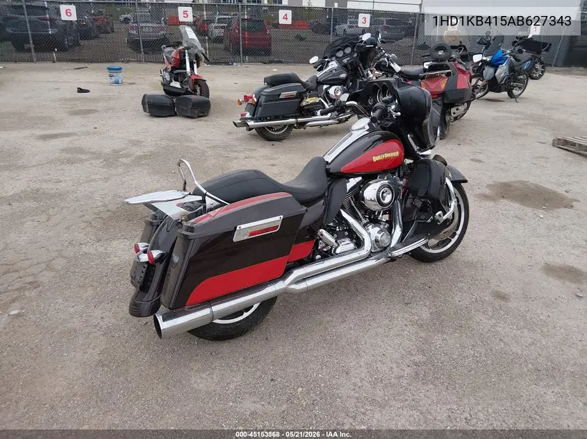 2010 Harley-Davidson Flhx VIN: 1HD1KB415AB627343 Lot: 45153868