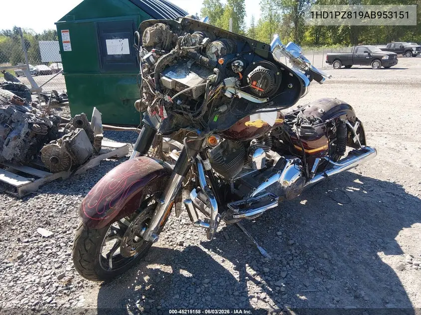 2010 Harley-Davidson Flhxse VIN: 1HD1PZ819AB953151 Lot: 45215158
