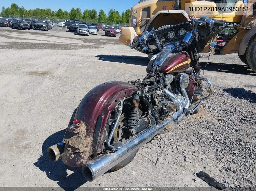 2010 Harley-Davidson Flhxse VIN: 1HD1PZ819AB953151 Lot: 45215158