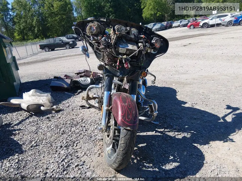 2010 Harley-Davidson Flhxse VIN: 1HD1PZ819AB953151 Lot: 45215158