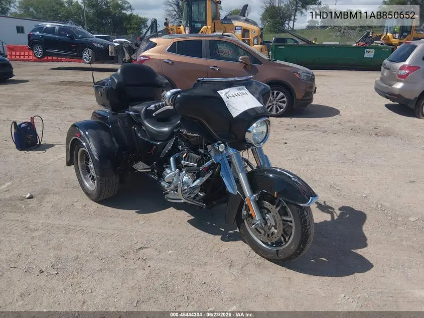 2010 Harley-Davidson Flhxxx VIN: 1HD1MBM11AB850652 Lot: 45444304