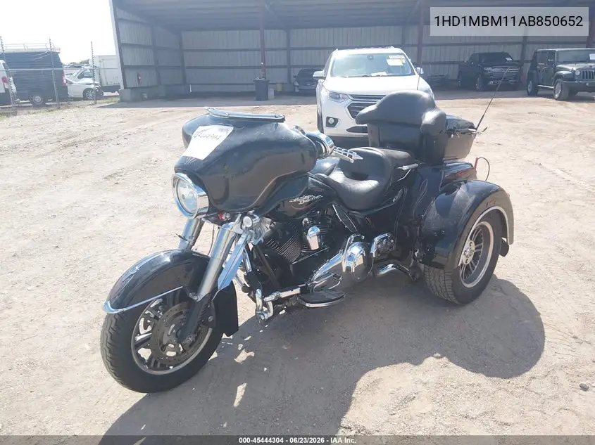 2010 Harley-Davidson Flhxxx VIN: 1HD1MBM11AB850652 Lot: 45444304