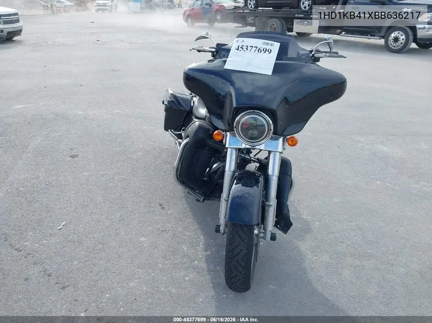 2011 Harley-Davidson Flhx VIN: 1HD1KB41XBB636217 Lot: 45377699