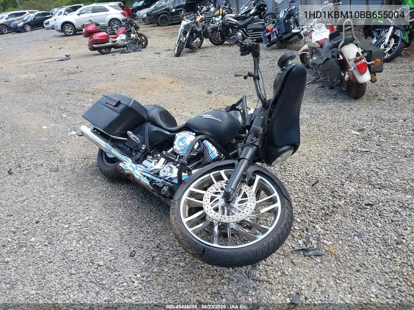 2011 Harley-Davidson Flhx VIN: 1HD1KBM10BB655004 Lot: 45446088
