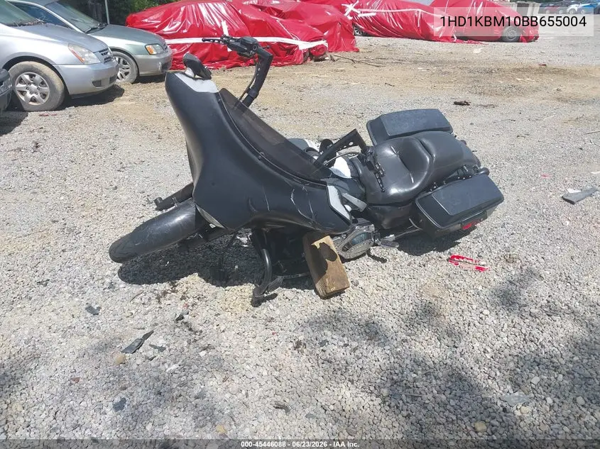 2011 Harley-Davidson Flhx VIN: 1HD1KBM10BB655004 Lot: 45446088