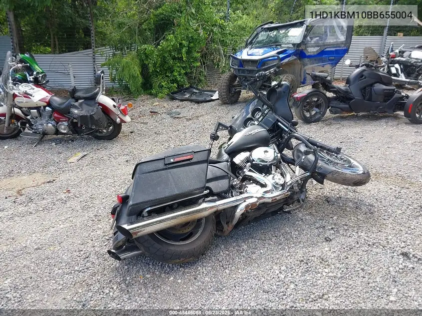 2011 Harley-Davidson Flhx VIN: 1HD1KBM10BB655004 Lot: 45446088
