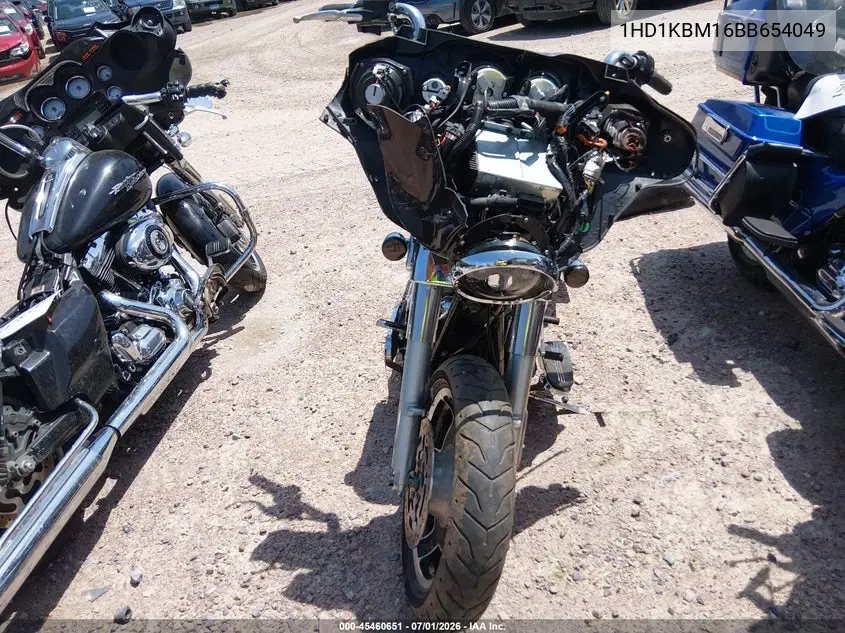 2011 Harley-Davidson Flhx VIN: 1HD1KBM16BB654049 Lot: 45460651