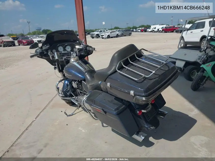 2012 Harley-Davidson Flhx Street Glide VIN: 1HD1KBM14CB666248 Lot: 45264837