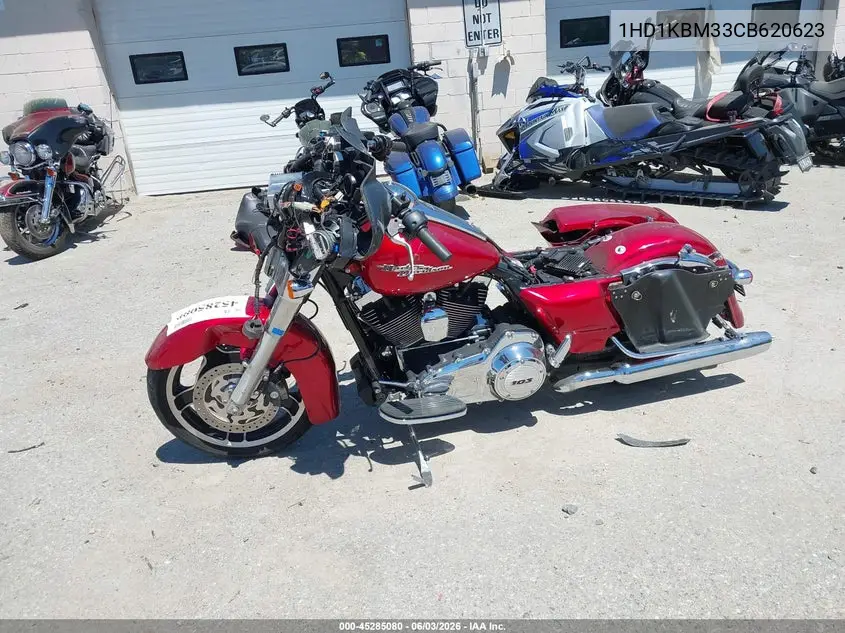 2012 Harley-Davidson Flhx Street Glide VIN: 1HD1KBM33CB620623 Lot: 45285080