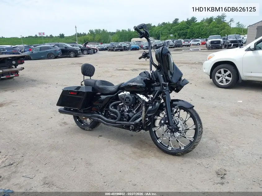 2013 Harley-Davidson Flhx Street Glide VIN: 1HD1KBM16DB626125 Lot: 45196602