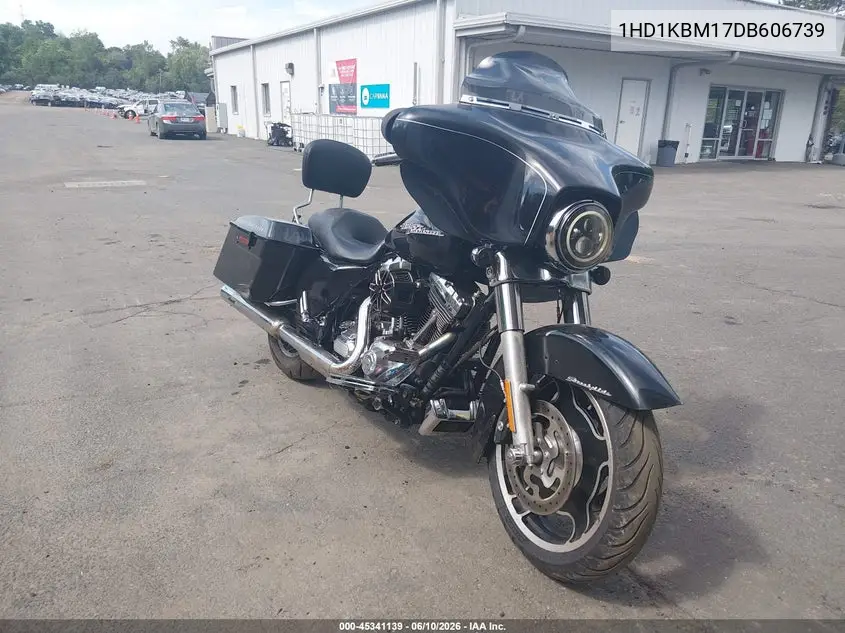 2013 Harley-Davidson Flhx Street Glide VIN: 1HD1KBM17DB606739 Lot: 45341139