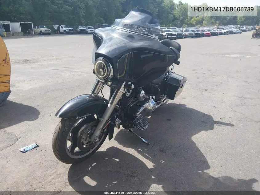 2013 Harley-Davidson Flhx Street Glide VIN: 1HD1KBM17DB606739 Lot: 45341139