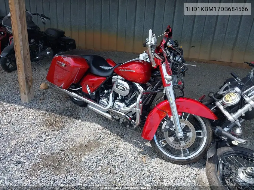 2013 Harley-Davidson Flhx Street Glide VIN: 1HD1KBM17DB684566 Lot: 45392834
