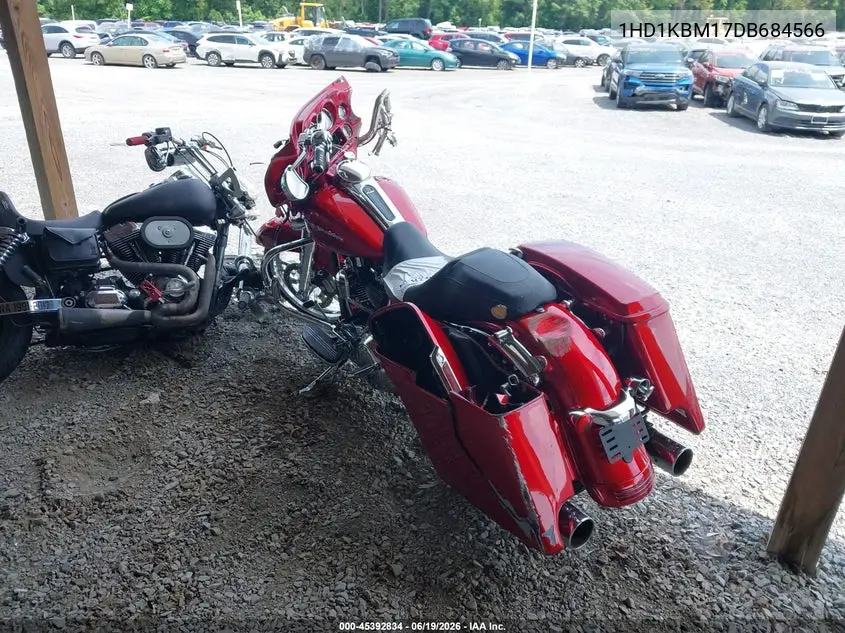 2013 Harley-Davidson Flhx Street Glide VIN: 1HD1KBM17DB684566 Lot: 45392834