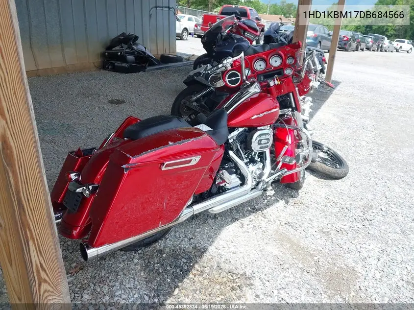 2013 Harley-Davidson Flhx Street Glide VIN: 1HD1KBM17DB684566 Lot: 45392834