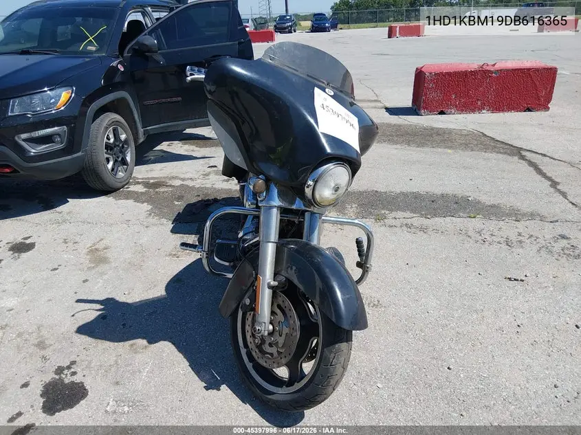 2013 Harley-Davidson Flhx Street Glide VIN: 1HD1KBM19DB616365 Lot: 45397996