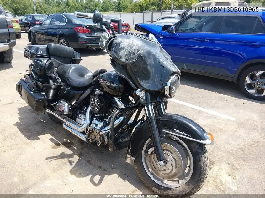 2013 Harley-Davidson Flhx Street Glide VIN: 1HD1KBM13DB610965 Lot: 45570549