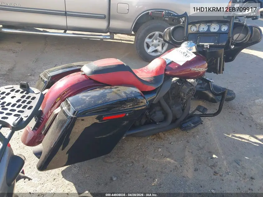 2014 Harley-Davidson Flhxs Street Glide Special VIN: 1HD1KRM12EB709917 Lot: 44936535