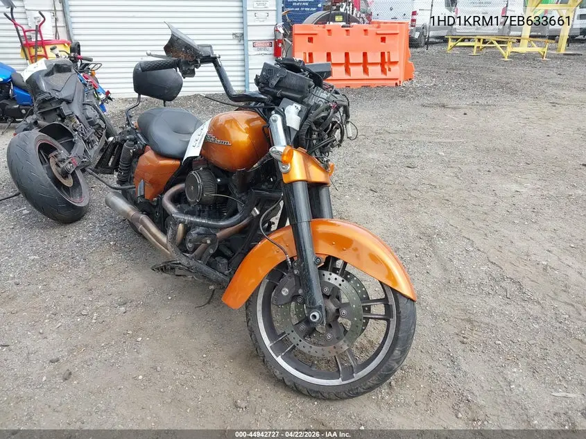 2014 Harley-Davidson Flhxs Street Glide Special VIN: 1HD1KRM17EB633661 Lot: 44942727