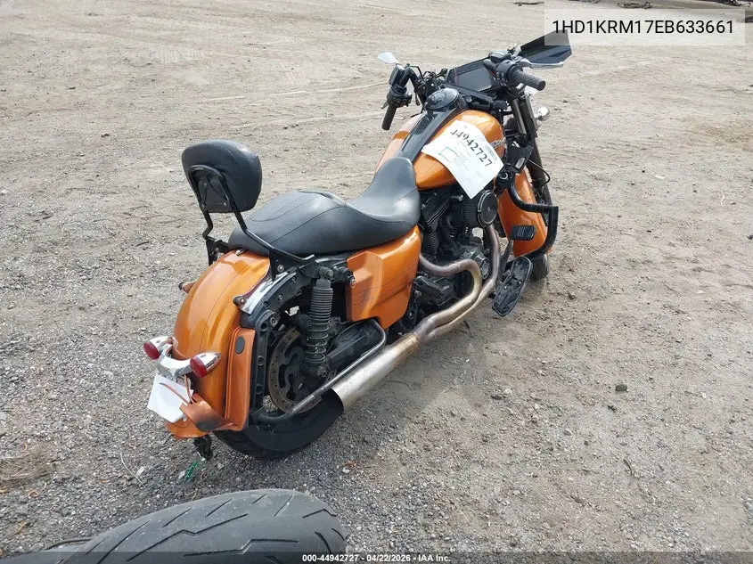 2014 Harley-Davidson Flhxs Street Glide Special VIN: 1HD1KRM17EB633661 Lot: 44942727