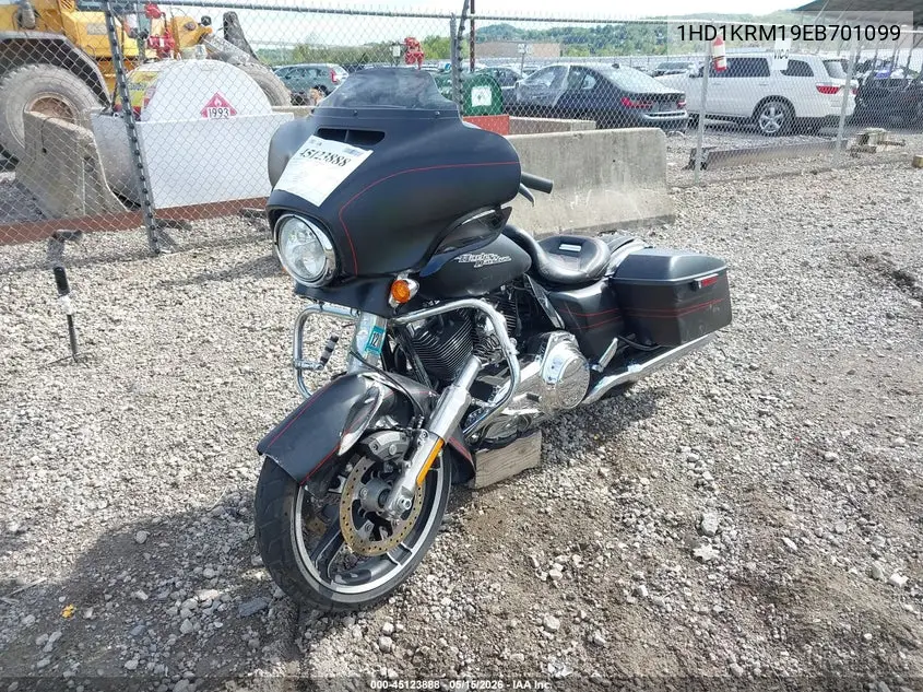 2014 Harley-Davidson Flhxs Street Glide Special VIN: 1HD1KRM19EB701099 Lot: 45123888